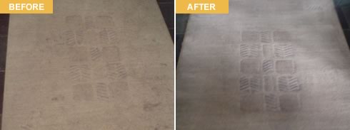 RK Specialist Cleaners before and after cleaning